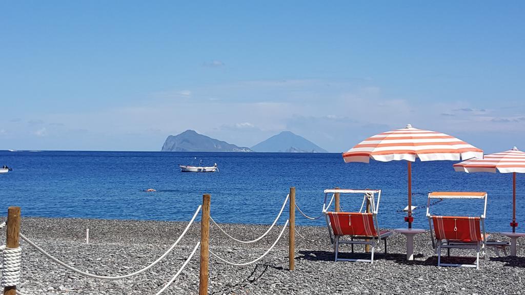 Punta Lena Villa Lipari  Eksteriør billede